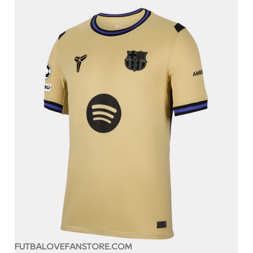 Barcelona Pedri Gonzalez #8 Vonkajší futbalový dres 2025-26 Krátky Rukáv Barcelona Pedri Gonzalez #8 Vonkajší futbalový dres 2025-26 Krátky Rukáv